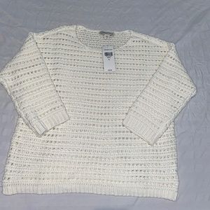 NWT Goldwater Creek Crochet Sweater